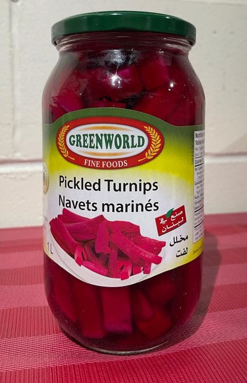 GreenWorld - Pickled Turnips 1L