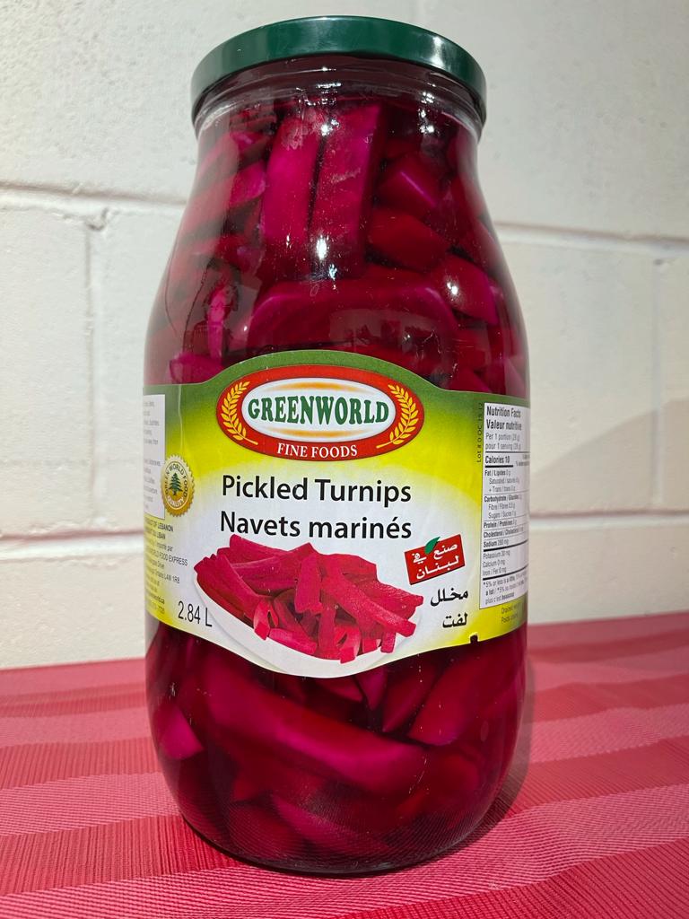GreenWorld - Pickled Turnips 2.84L