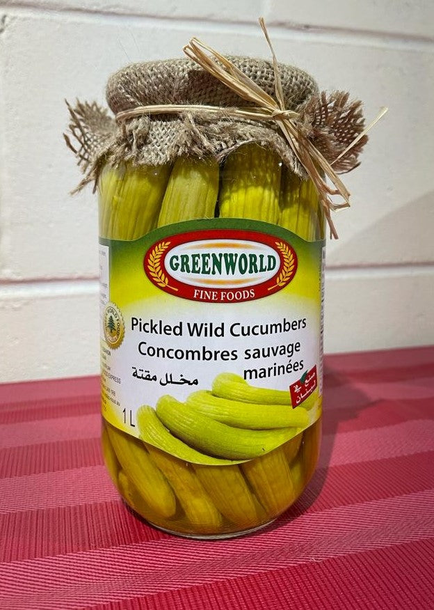 GreenWorld - Pickled Wild Cucumbers