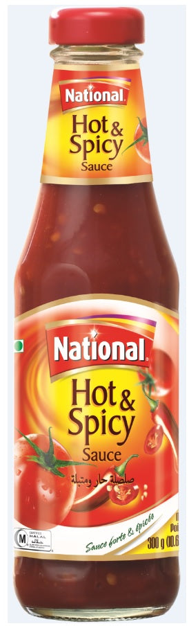 National- Hot & Spicy Sauce 300g